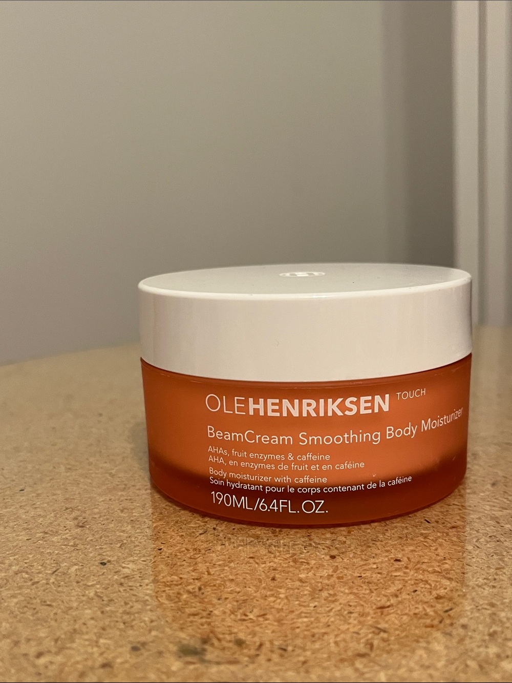 Ole Henriksen BeamCream Smoothing Body Moisturizer - Orange & White